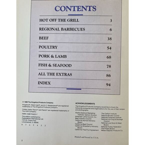 Treasury of Barbecue Recipes Favorite Brand Name Recipes 3 Books In One Cookbook - Picture 3 of 16